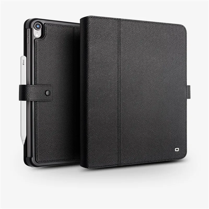 Чехол QIALINO для планшета из натуральной кожи Apple iPad Pro 11 12 9 2018 чехол-книжка с