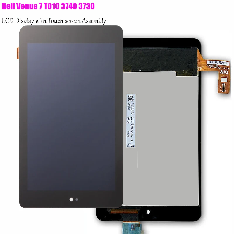 Сменный сенсорный ЖК экран для планшета Dell Venue 7 T01C 3740 3730|touch screen|dell t01c touch screenscreen dell