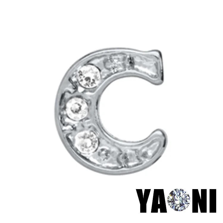 26 букв подвески сделай сам искусственный алфавит Плавающие Подвески для