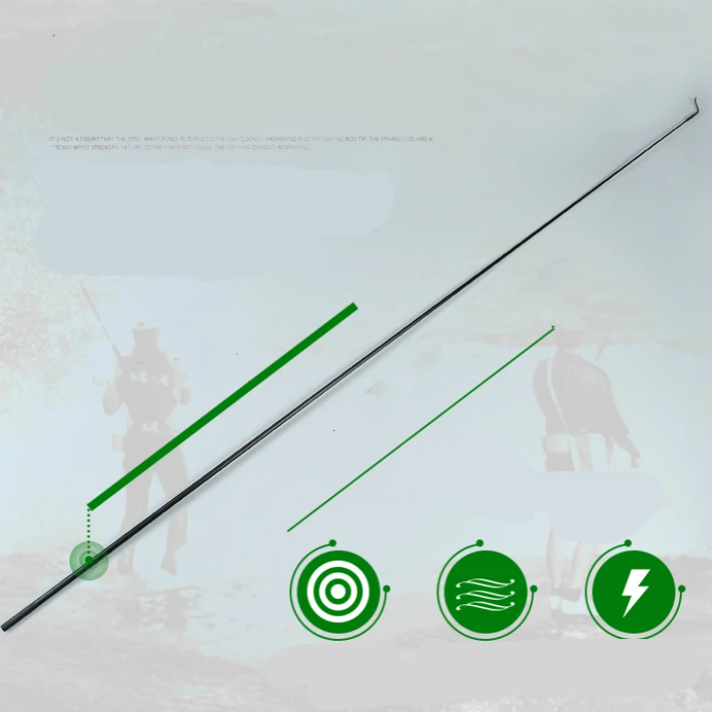 Удочка 8H для соревнований сверхтвердая черная рыболовная удочка 19 тонов