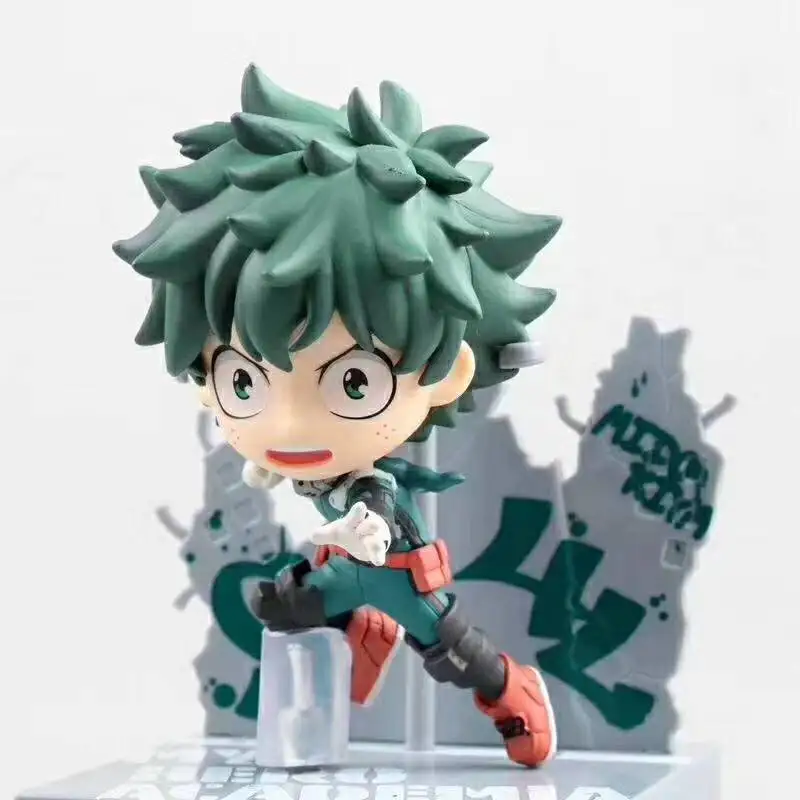 С героями из мультфильма Мой герой Boku без Hero Академия Кюн Чара шото Lzuku Midoriya Katsuki