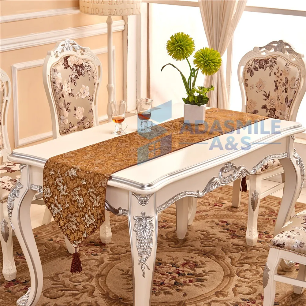 Китайский дракон настольная дорожка вышитые украшения обеденный стол флаг