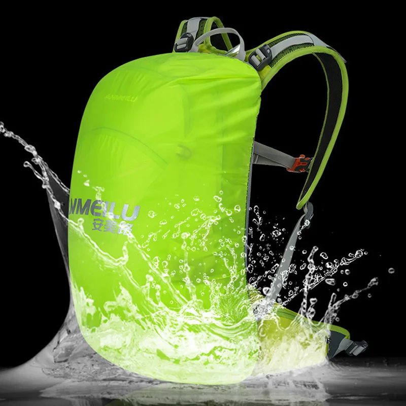 20L Waterproof Bicycle Backpack Hiking Camping Ladder Water Bag with Rain Cover Outdoor Sports Running Hydration | Спорт и