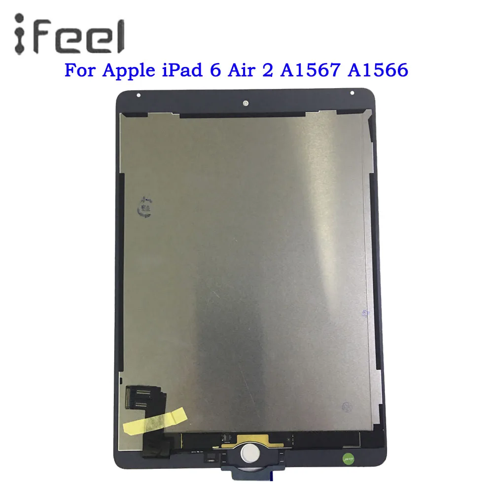 9 7 &quotЖК дисплей для Apple iPad 6 Air 2 A1567 A1566 ЖК дигитайзер сенсорный экран сборка 2nd Gen