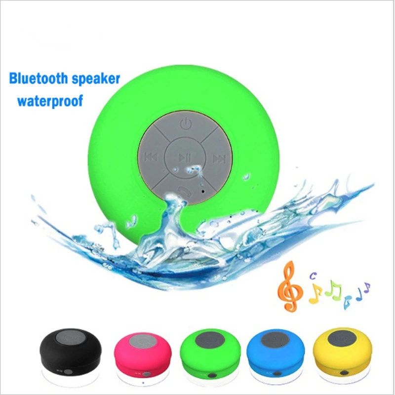 Новинка 2018 водостойкий портативный мини динамик Bluetooth для душа с присоской