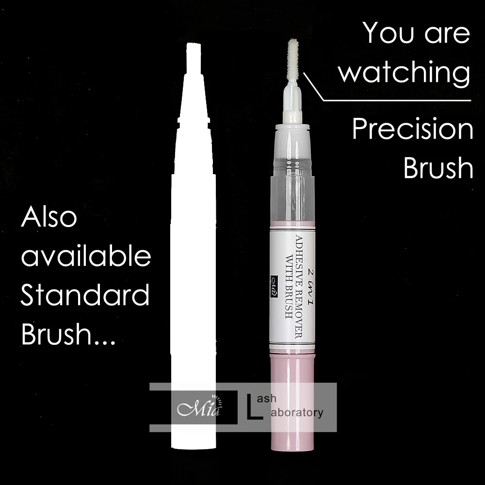 

LENA 5ml Eyelash Extension Adhesive Remover Glue Self-Remover with Brush - Precision