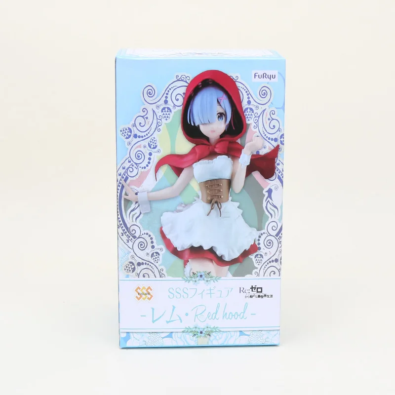 22 см аниме Re:Life in a другой мир от zero Rem Red Hood Ver. ПВХ экшн-фигурка Коллекционная