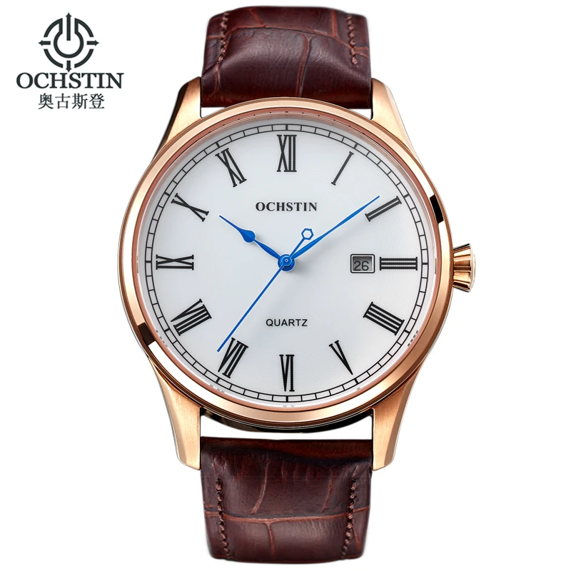 2016 Ochstin Luxury Watch Men Top Brand Military Quartz Wrist Male Leather Sport Watches Women Men s Clock Fashion Wristwatch