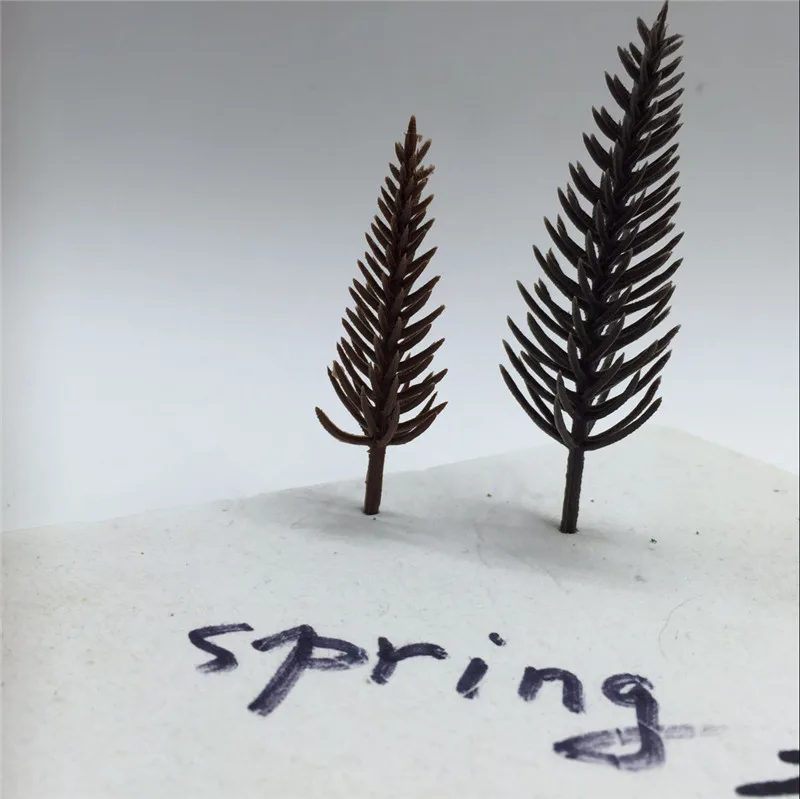 2017 ограниченная имитация миниатюрный пейзаж Модель деревья для сельского