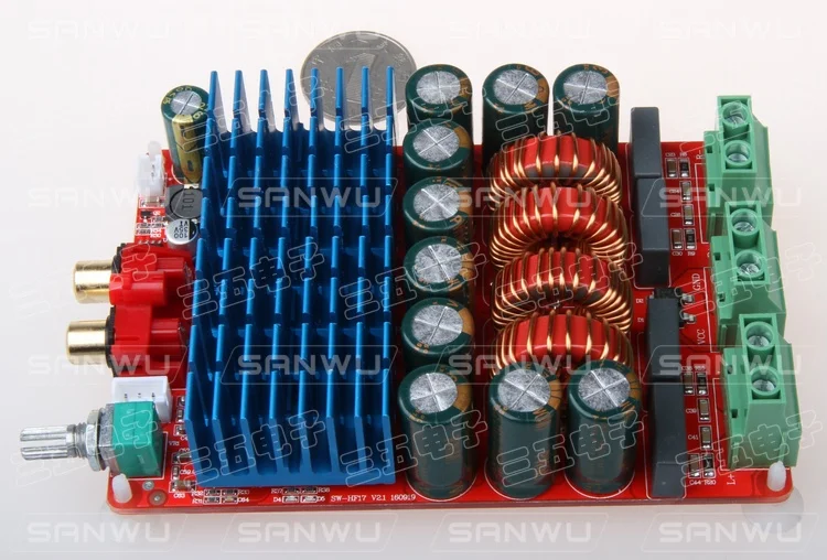 DC 25 50V 300W + HIFI TAS5630 Класс D стерео цифровая плата усилителя звука|amplifier board|digital audio