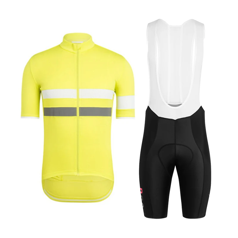 Bib Shorts suit RCC Pro Cycling Jersey Set Summer MTB Bicycle Clothing Maillot Ropa Ciclismo Polyester Racing Bike Clothes Cycling Set - Color: Bib Shorts suit
