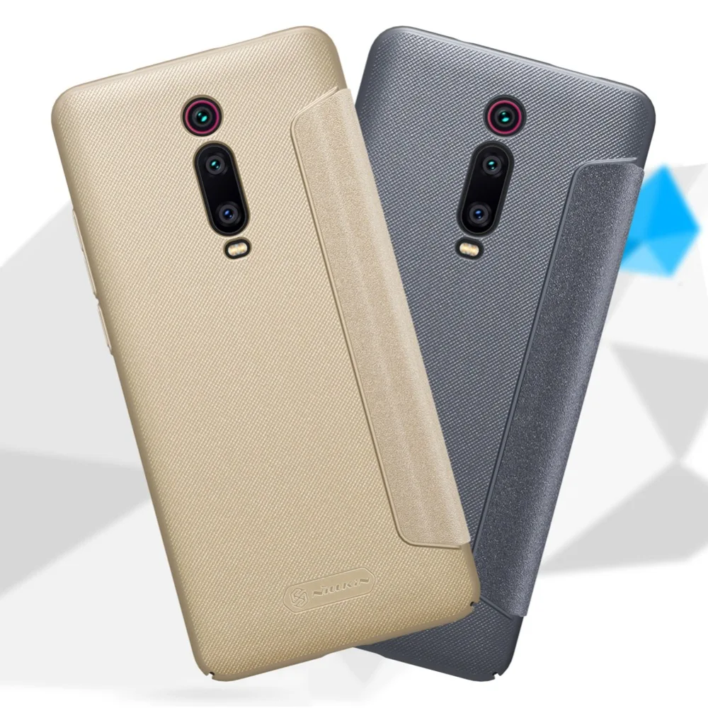 Для Xiao mi Red mi K20 K20 Pro чехол Nillkin блестящие ультра тонкие флип-чехлы из искусственной кожи для Xiaomi mi 9T Pro нескользящий чехол