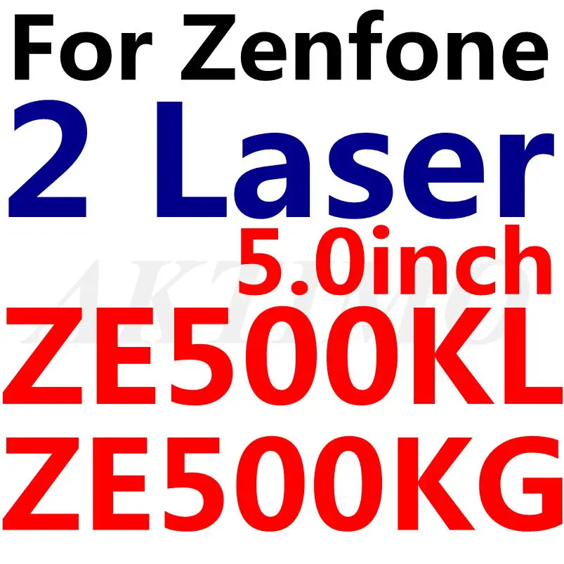 Закаленное стекло 9H 0,26 мм для asus Zenfone Peg asus 3X008 GO tv ZB500KL ZB450KL 2 Laser ZE500KL 3 Max защитная пленка Sklo чехол - Цвет: ZE500KL