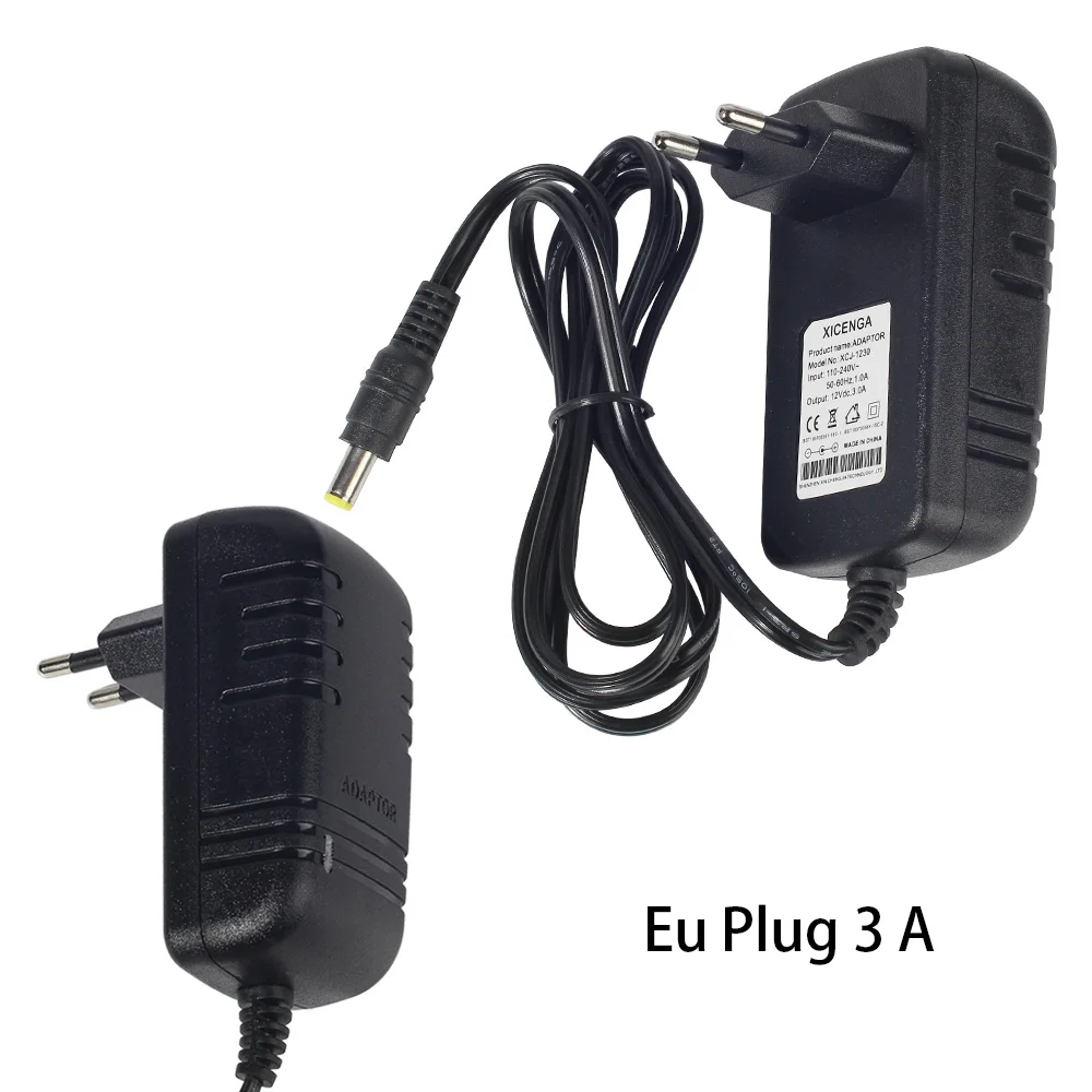 AC to DC Power Adapter 100-240V Supply Charger adapter 12V 3A EU/US Plug For Led Light Strip | Лампы и освещение