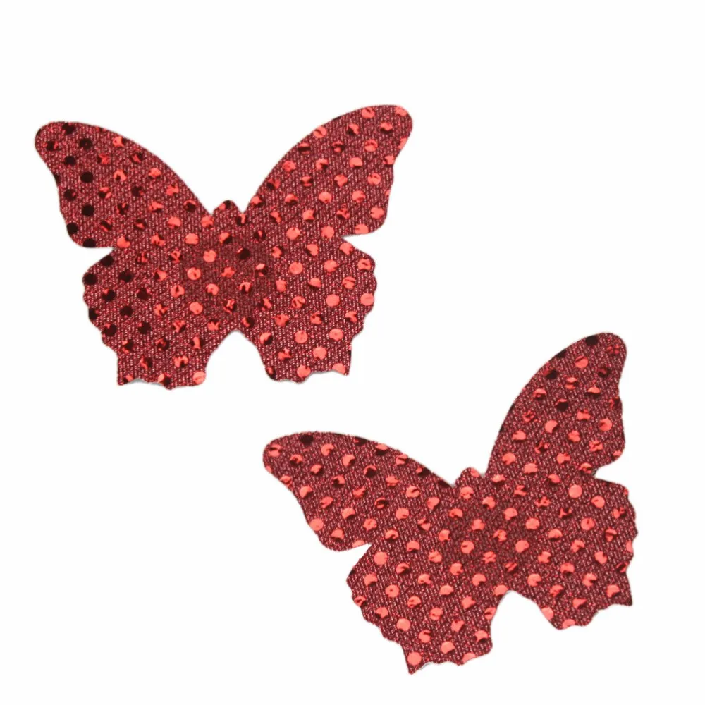 4 пары чехол на соски с бабочками Стикини клейкие наклейки для женщин невидимые