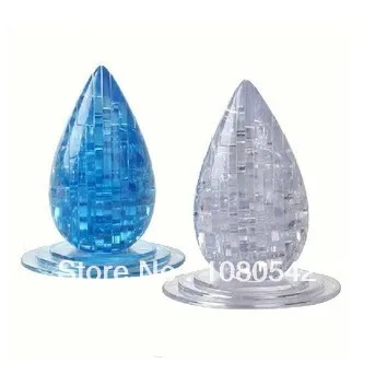 Забавные хрустальные 3D пазлы с каплями воды для детей|puzzle cube|puzzle cartoonpuzzle maze |