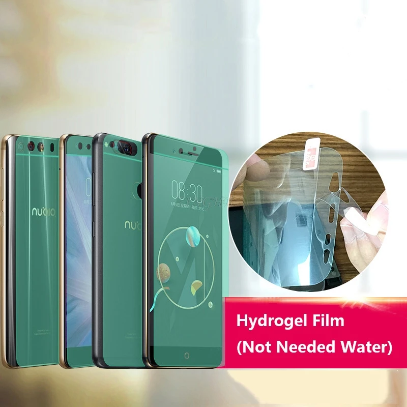 2 шт./лот защита для экрана с защитой от царапин на передней и задней панели Nubia Z17