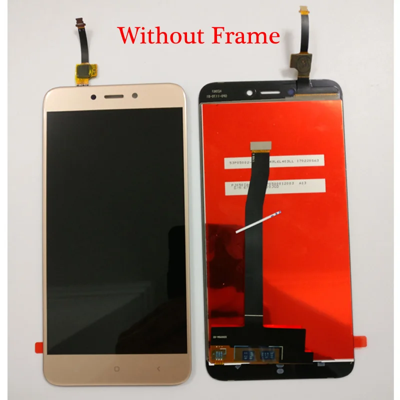 Для Xiaomi Redmi 4X Pro Prime lcd дисплей кодирующий преобразователь сенсорного экрана в сборе/с рамкой для Xiaomi Redmi 4X MAE136 MAG138 Global