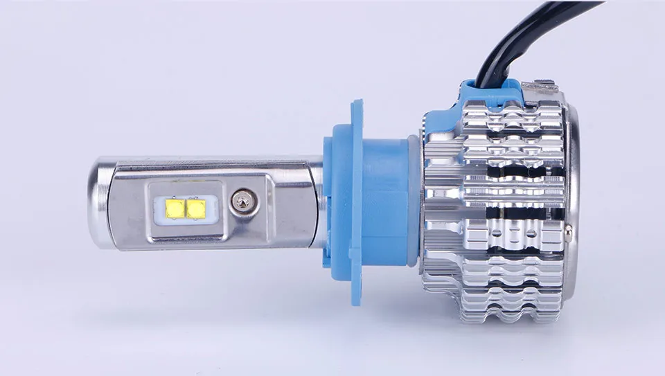 TC-X Новинка T1 Pro светодиодные лампочки LED H7 H11 H1 HB4/9006 H27 880 H4 6000К 12В LED автолампы с кулером для рефлекторных фар