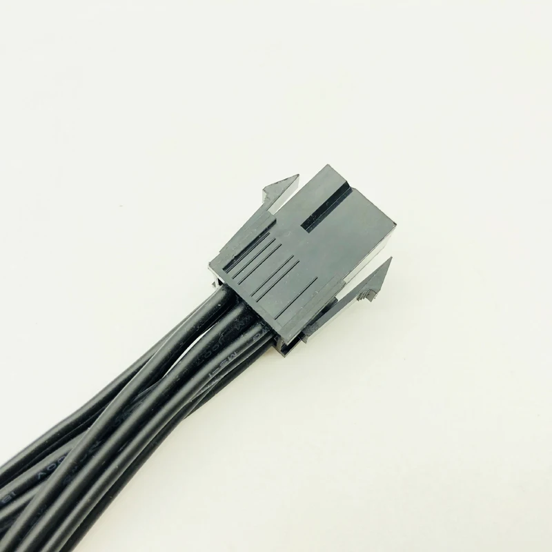 Новинка PCIE 6 контактный двойной кабель питания с втулкой для ПК PCI Экспресс