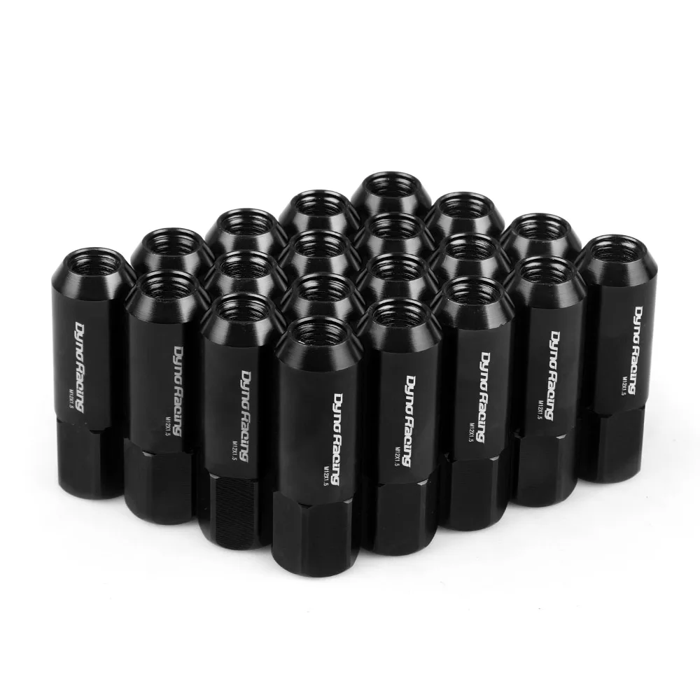 Колесные гайки Dynoracing 60 мм M12 * 1 5 новинка 20 шт. гоночных колесных гаек винтовые