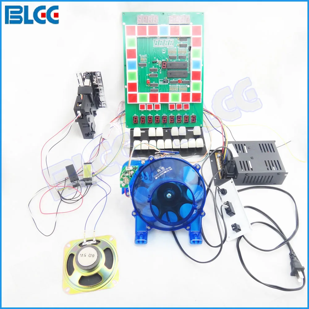 Набор деталей Mario Связки с монетоприемником мотором игровой клавиатурой