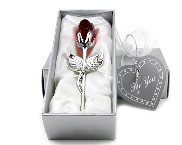 100 шт. прозрачные Искусственные цветы розы с кристаллами | Дом и сад