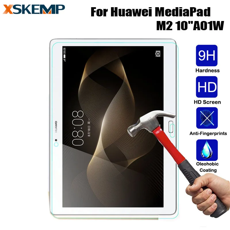 Для Huawei MediaPad M2 10 &quotA01W защита для экрана из закаленного стекла Взрывозащищенная HD