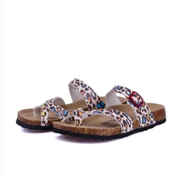08 Feiyitu Новинка, модные летние сандалии на пробковой подошве Повседневное Для женщин смешанные Цвет Сланцы туфли на день св. Валентина Zapatos Mujer sandalias размер 35-45 - Цвет: 08