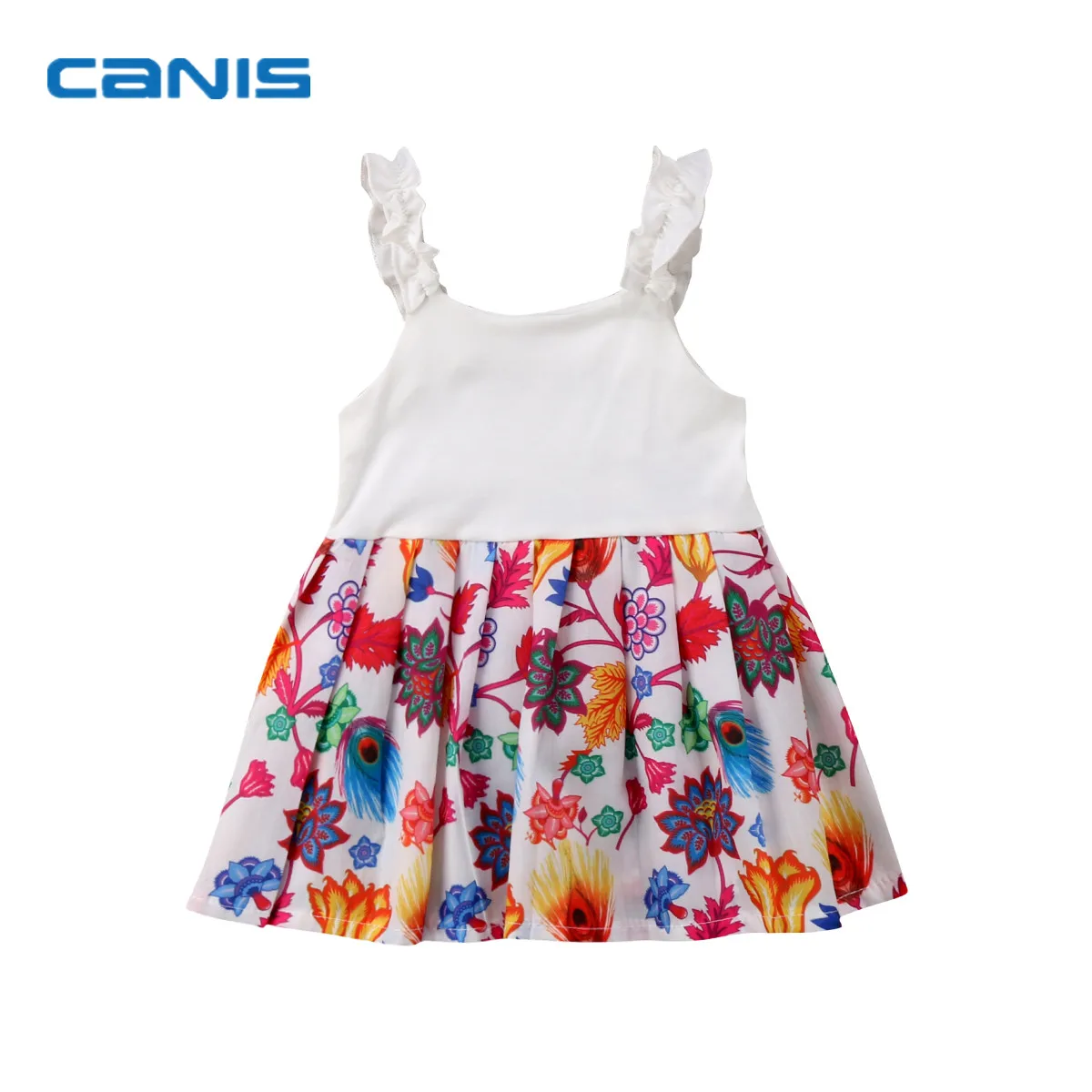 2018 Фирменная новинка детские для маленьких Обувь девочек одежда с цветочным