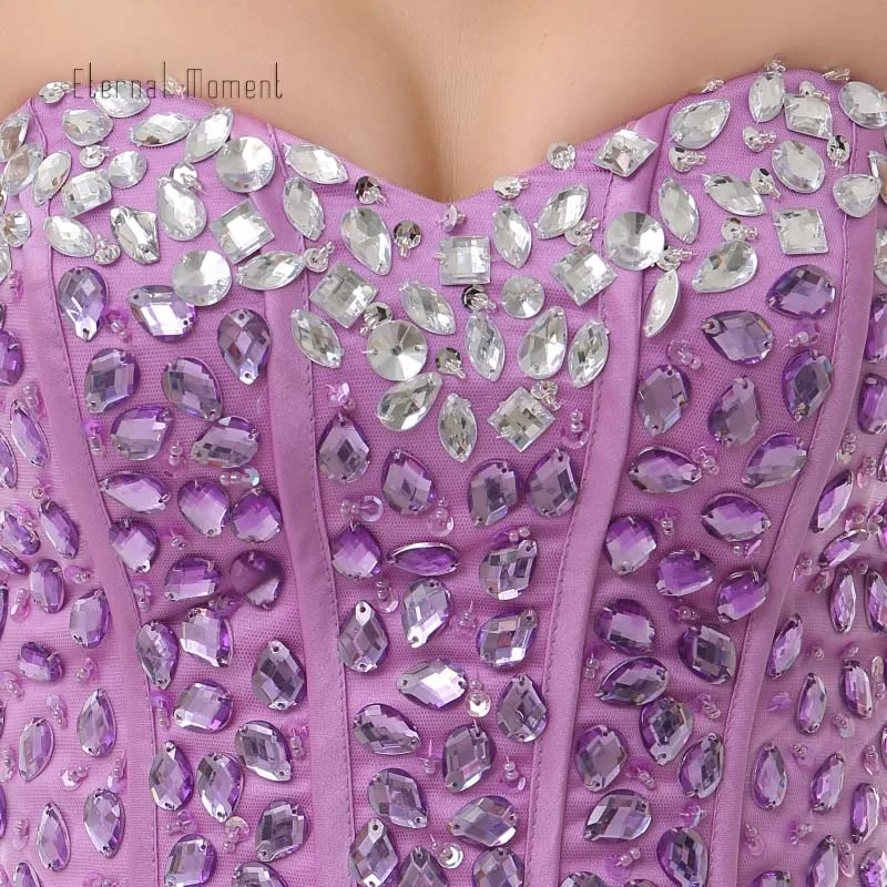 Вечная момент с открытыми плечами Милая рукавов платье Homecoming линии спинки