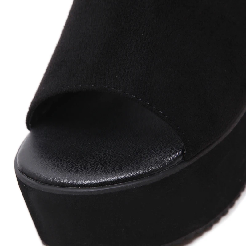 Сандалии женские на танкетке босоножки высоком каблуке повседневные пляжные