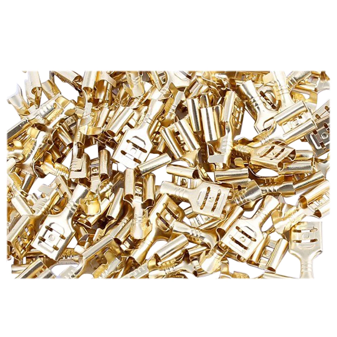 JFBL Горячая 100 шт. автомобиль Динамик 6 3 мм Женский Лопата Терминал провода