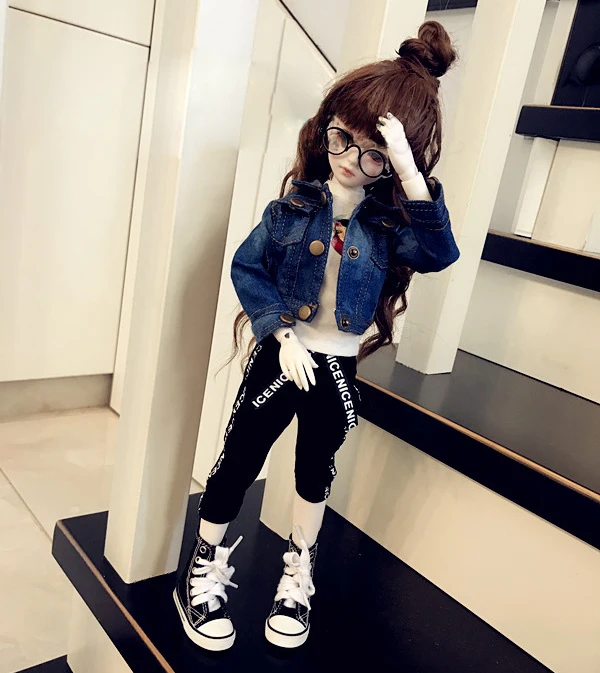 Детская игрушка ручной работы аксессуары для кукол 1/6 1/3 1/4 BJD/Sd одежда синий