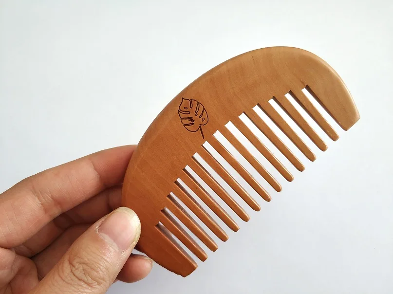 Расческа для волос из натурального дерева 1 шт. расческа мужчин и женщин размером