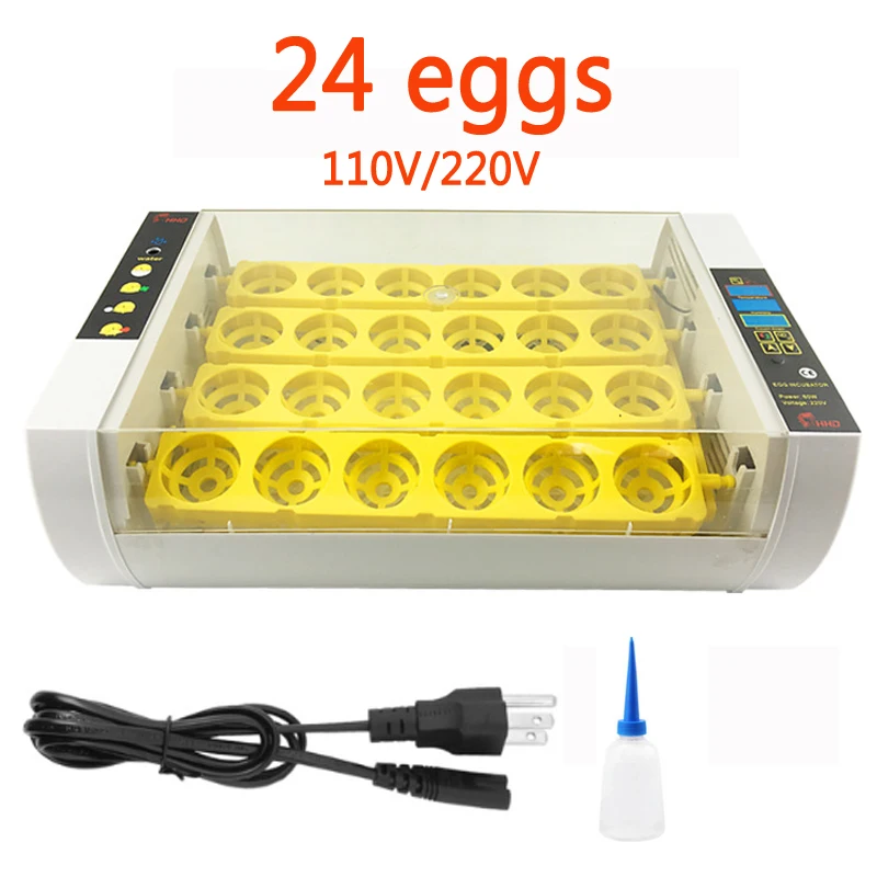 Практичный мини-инкубатор для кур перепелов индейки 110 В/220 В | Дом и сад