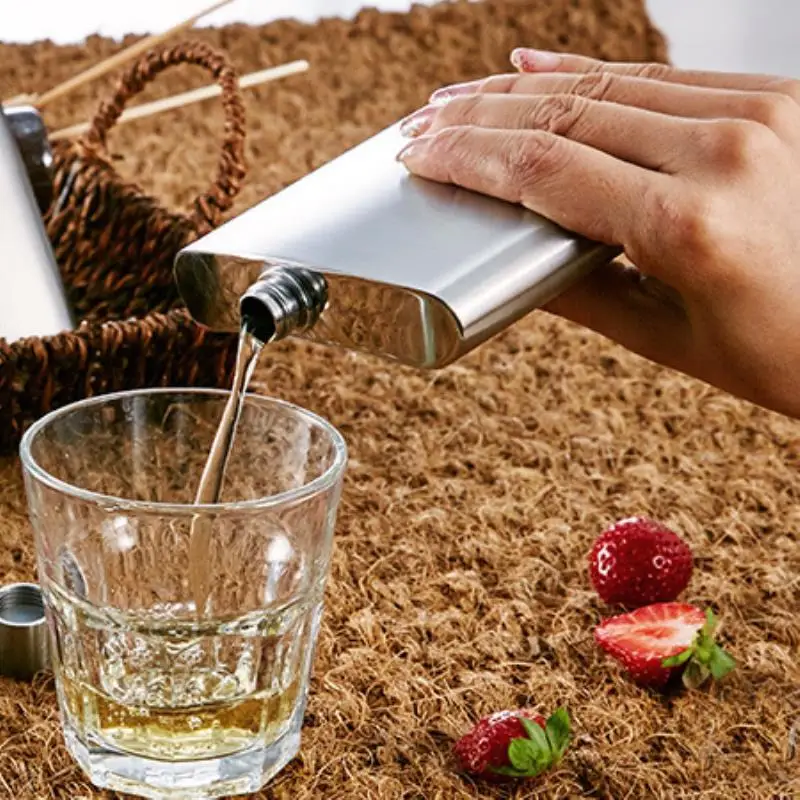 1 шт. новая фляга из нержавеющей стали для кемпинга на открытом воздухе