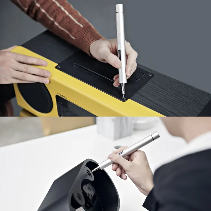 Xiaomi Mijia Wowstick Try 20 в 1 Электрический отвертка прецизионный Мини Ручной беспроводной электрический шуруповерт бытовой набор инструментов