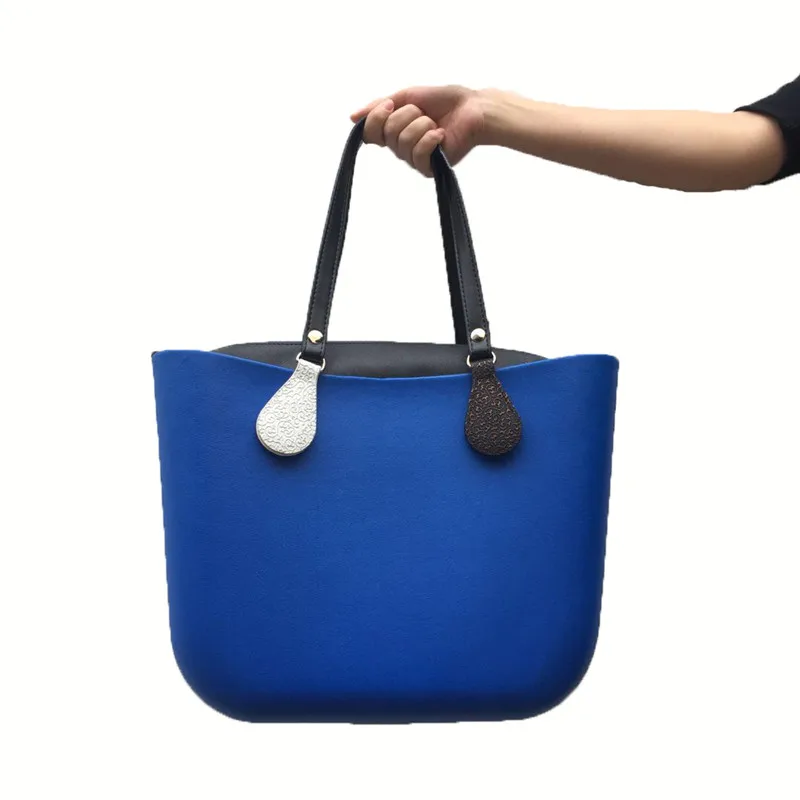 Классическая женская сумка, O Bag, стильные ручки, силиконовая прорезиненная водонепроницаемая пляжная женская сумка, женская baobao ЭВА, водонепроницаемая, через плечо, O Bag - Цвет: 8