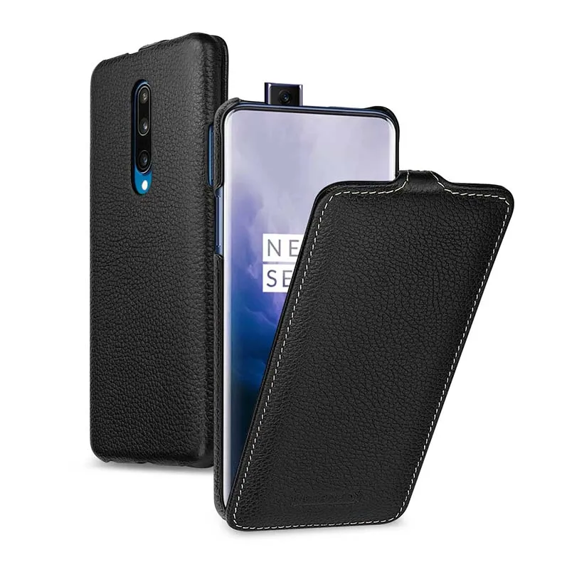Эксклюзивная распродажа, чехол из натуральной кожи для Oneplus7, бизнес флип-чехол для телефона Oneplus 7Pro, роскошный кожаный чехол для 1+ 7