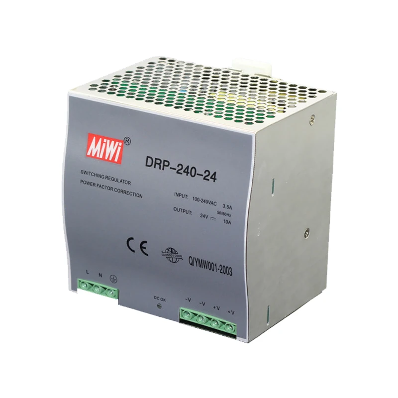 Выход DC12V, 24 V, 48V DR-75 блок питания AC DC din-рейка импульсный источник питания 240w din-рейка SMPS