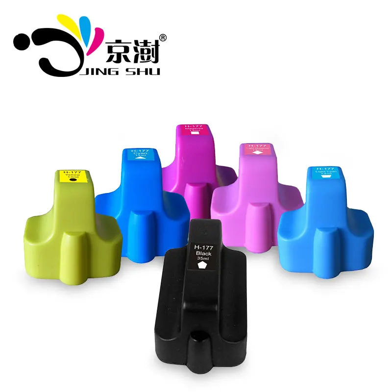 Чернильный картридж Jingshu 177 C8721HE C8771HE - C8775HE для HP 3210 3210v 3210xi 3213 3308 3310 3310xi 3313 |