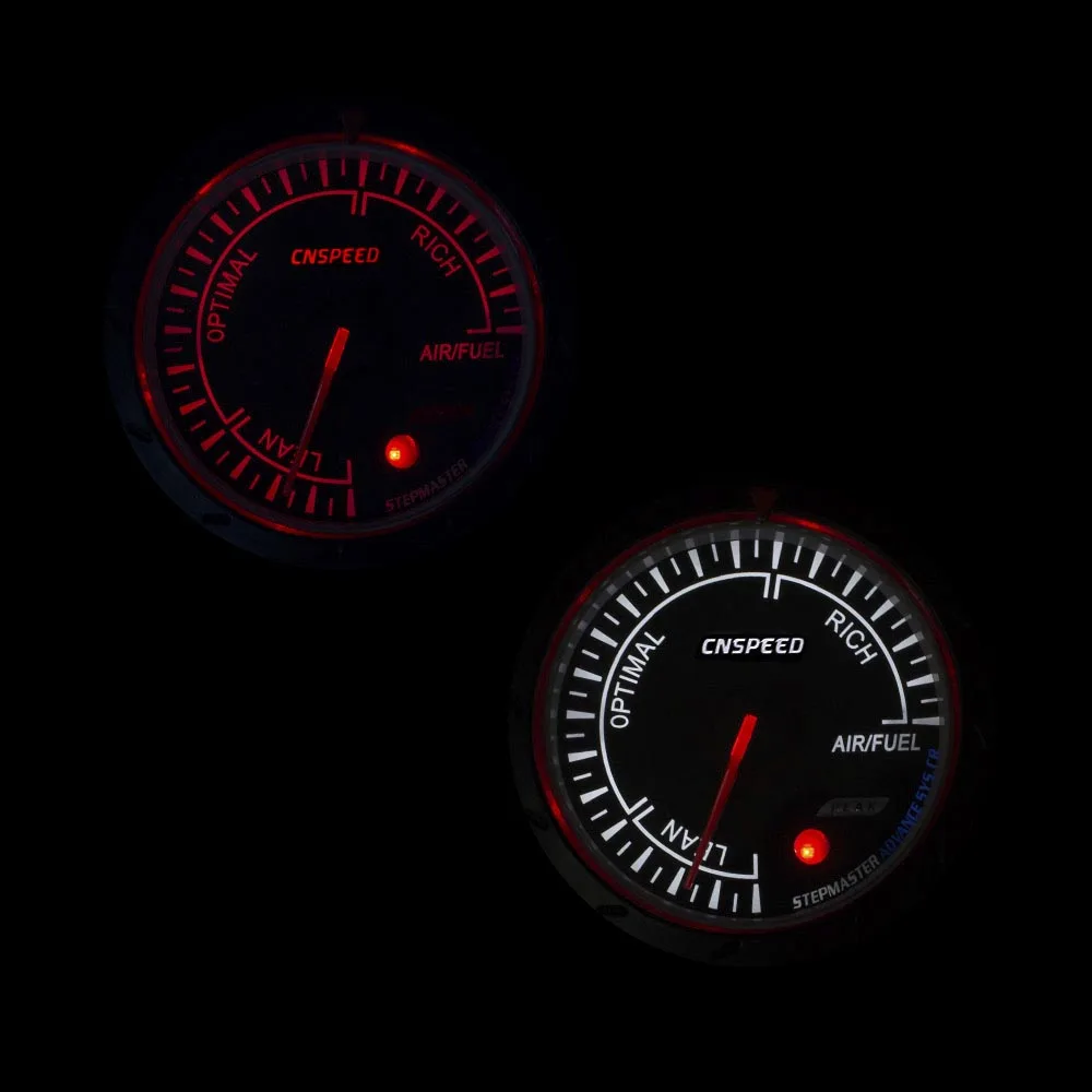 CNSPEED датчик соотношения воздуха и топлива для автомобиля 60 мм 12 В с узким передним