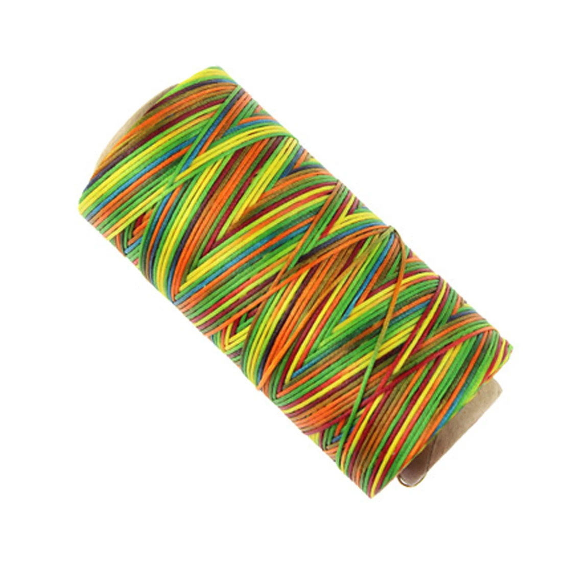 Colors DIY инструмент для рукоделия ручная 1 мм 150D кожа вощеная нить плоская Вощеная швейная линия шнур строчка нить - Цвет: Colors