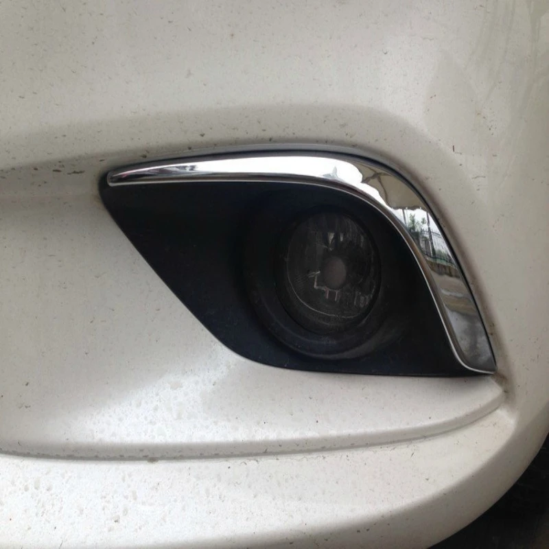 2 шт. хромированные передние противотуманные фары для Mazda 6 Atenza m6 Gj 2013 2014