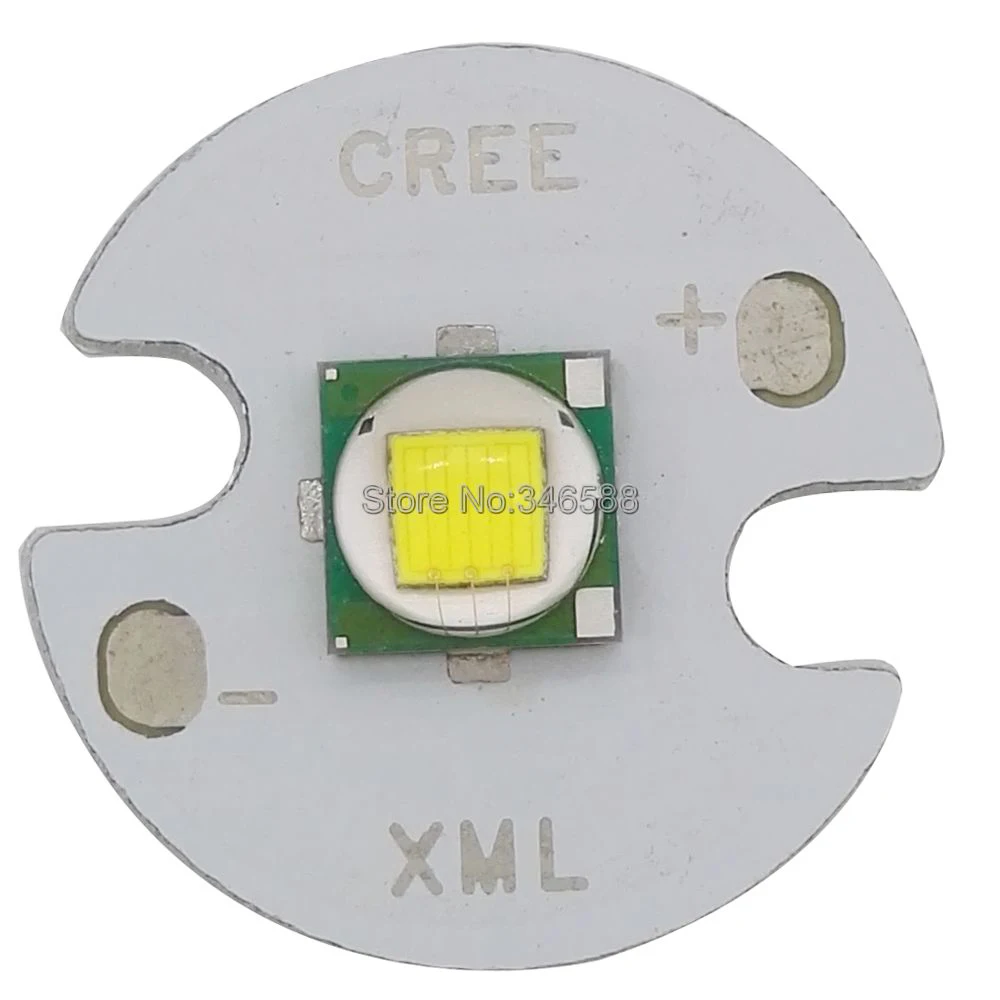 2x CREE XML XM L T6 холодный белый 6500K нейтральный 4500K теплый 3000K высокомощный