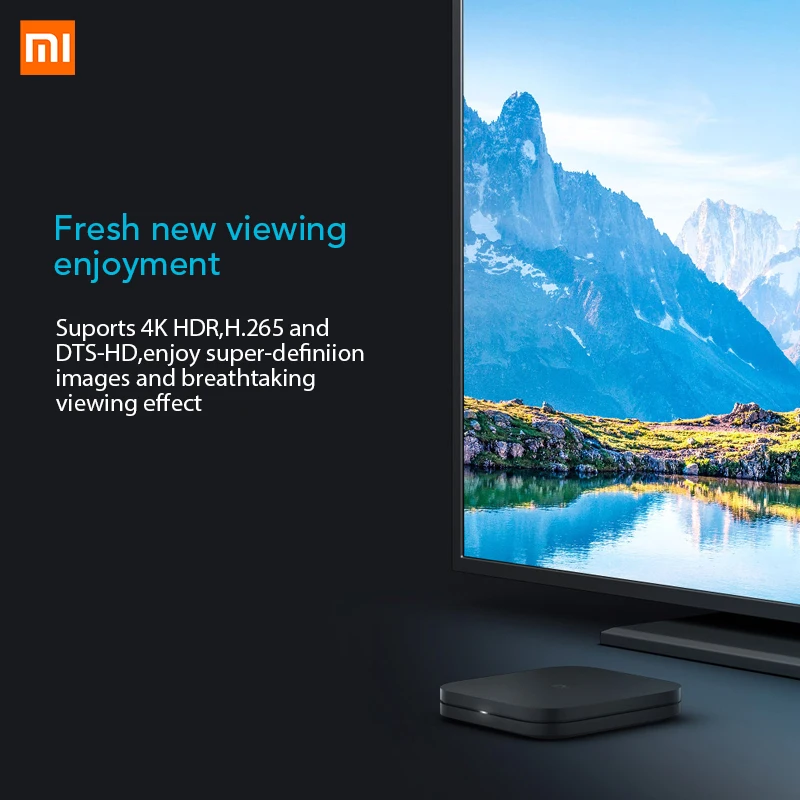 Китайская версия медиаплеер Xiaomi 4C Mi4C Box Amlogic S905L телеприставки 4 K HDR DTS HD Mibox Cortex A53