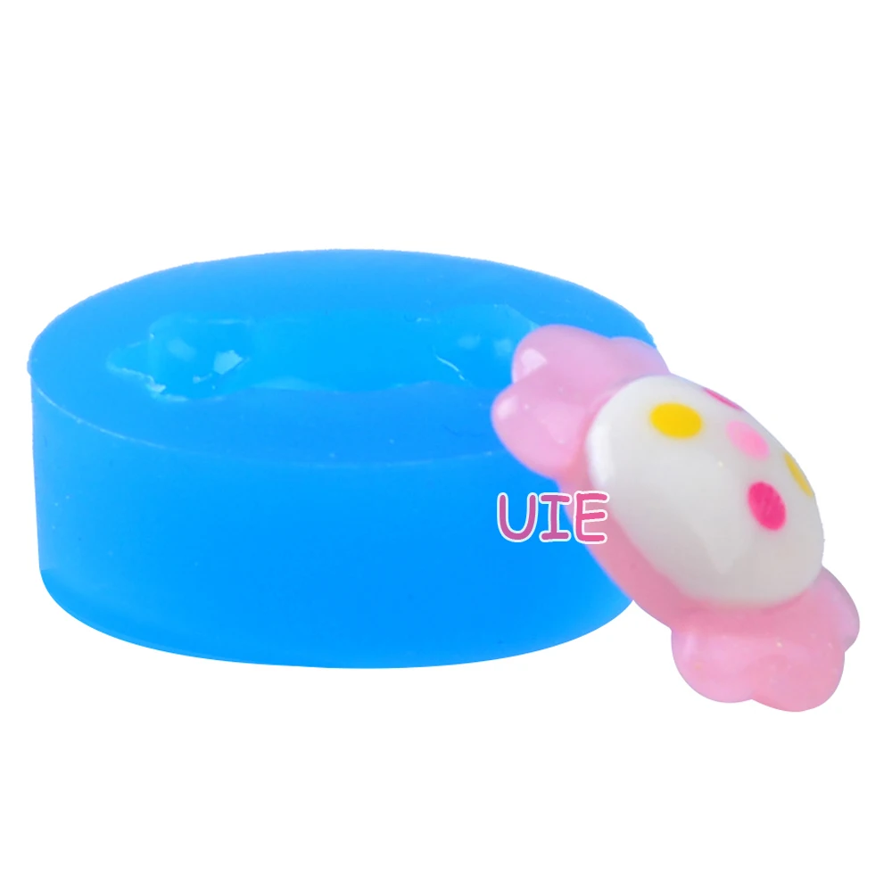 KYL009U Bow Tie Candy Silicone Mold Bowtie Kawaii Deco Sweets Polymer Clay Jewelry Charms Cabochon Resin | Дом и сад