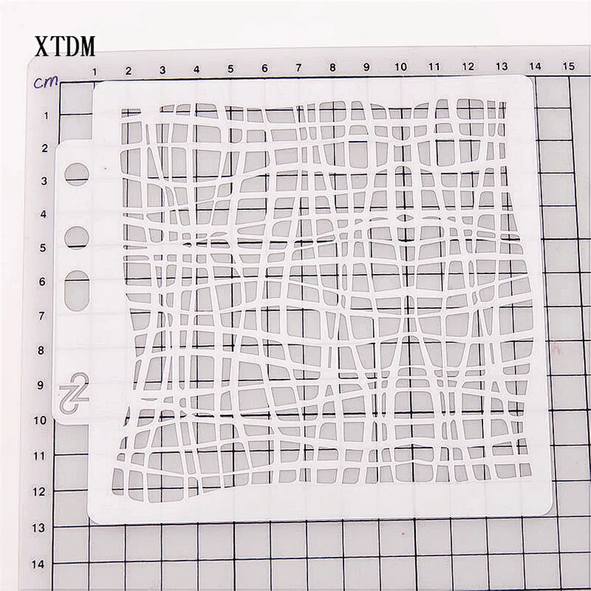 Нерегулярные квадратные DIY торт шаблоны для вырезания Полые Украшения печать трафарет с кружевом День святого Валентина
