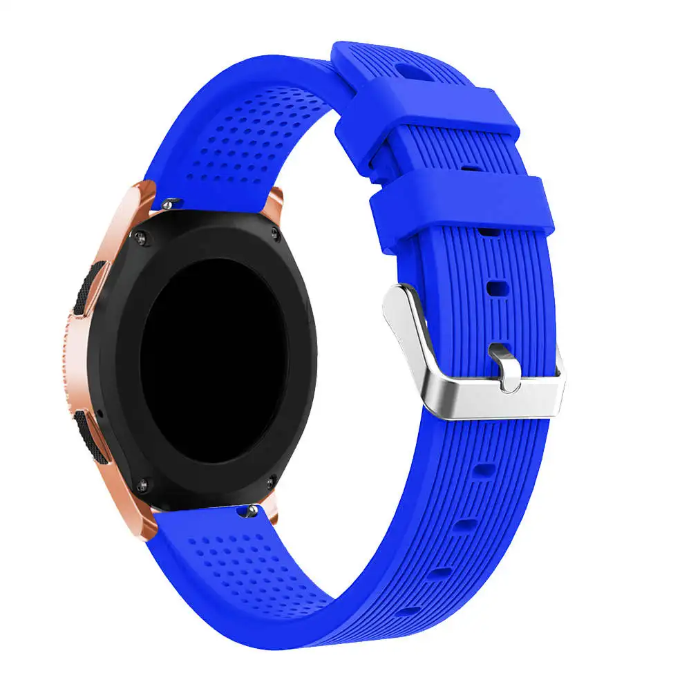 20 мм ремешок для часов Силиконовый ремешок для samsung gear sport S2/S4 Galaxy Watch 42 мм для huami amazfit ремешок Bip для huawei Watche 2